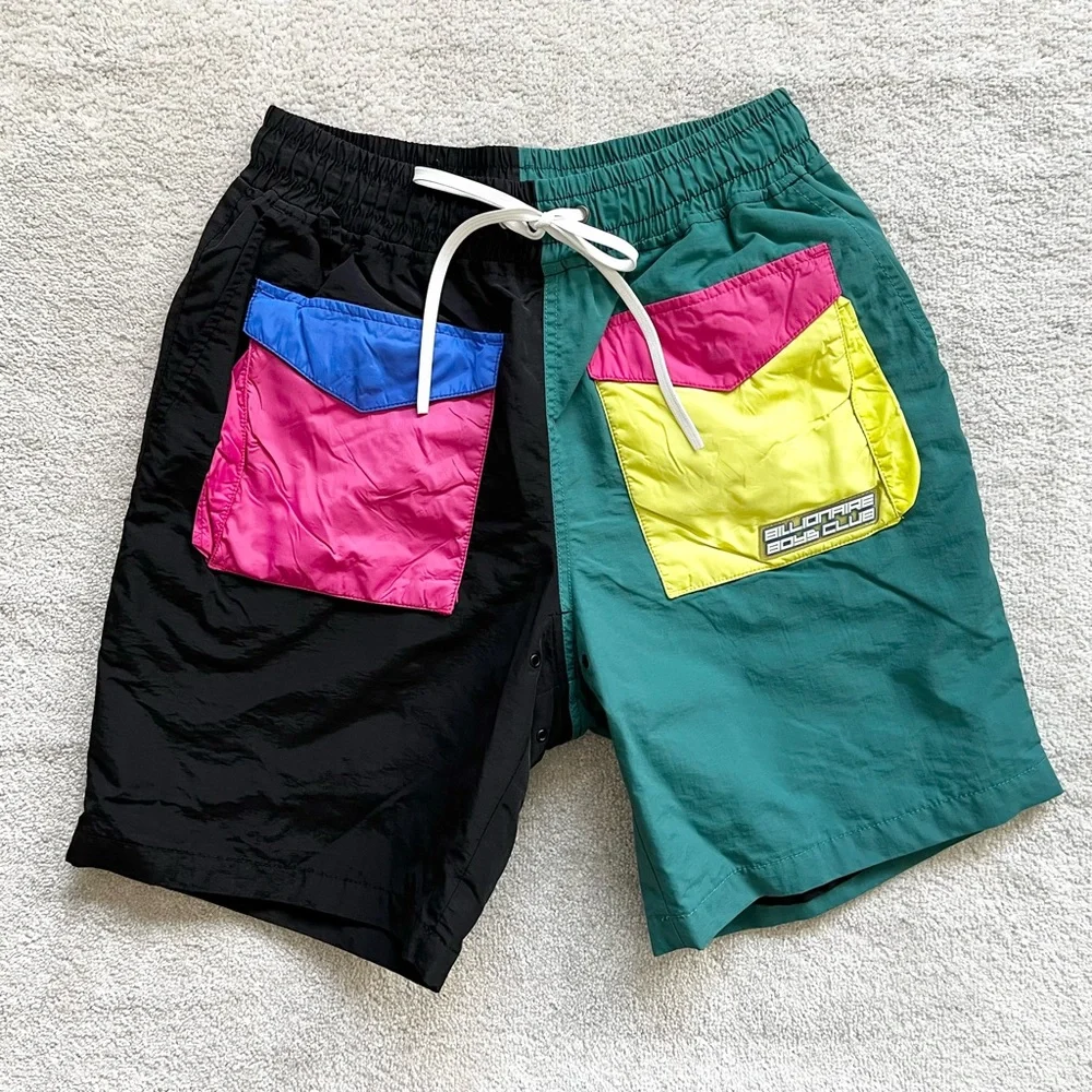 BILLIONAIRE BOYS CLUB TIDAL SHORTS SIZE SMALL TRENDY STREET WEAR 80s - Picture 10 of 10